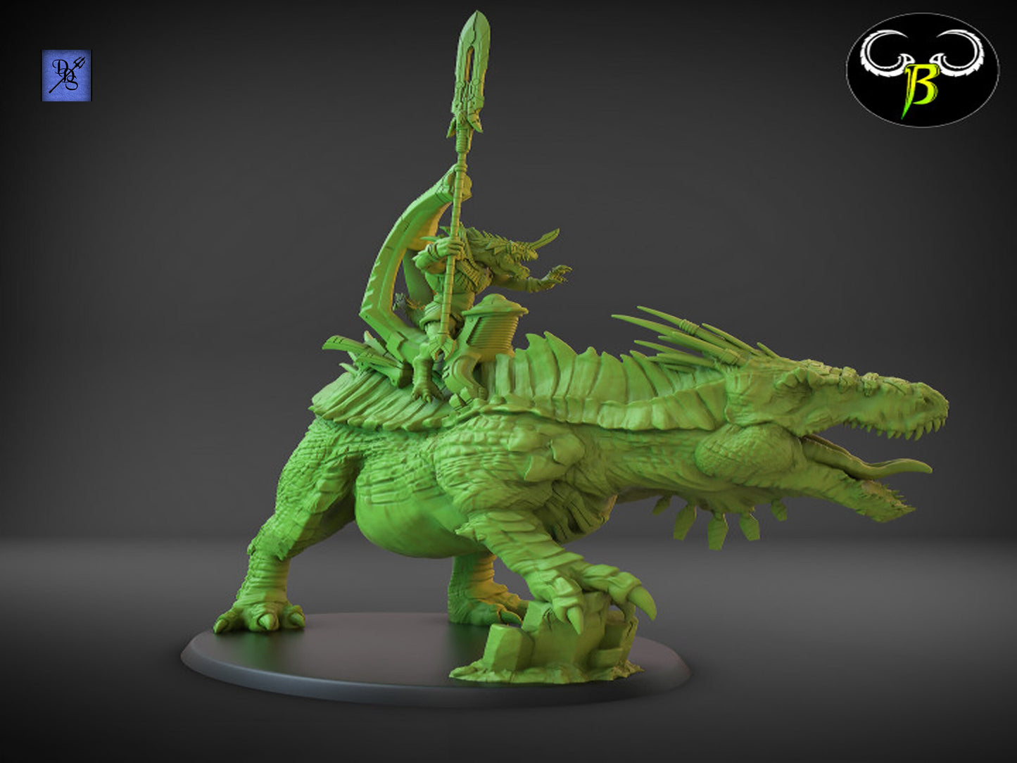 Alphadon by Clay Beast Creations | Tabletop RPG Miniature Figures