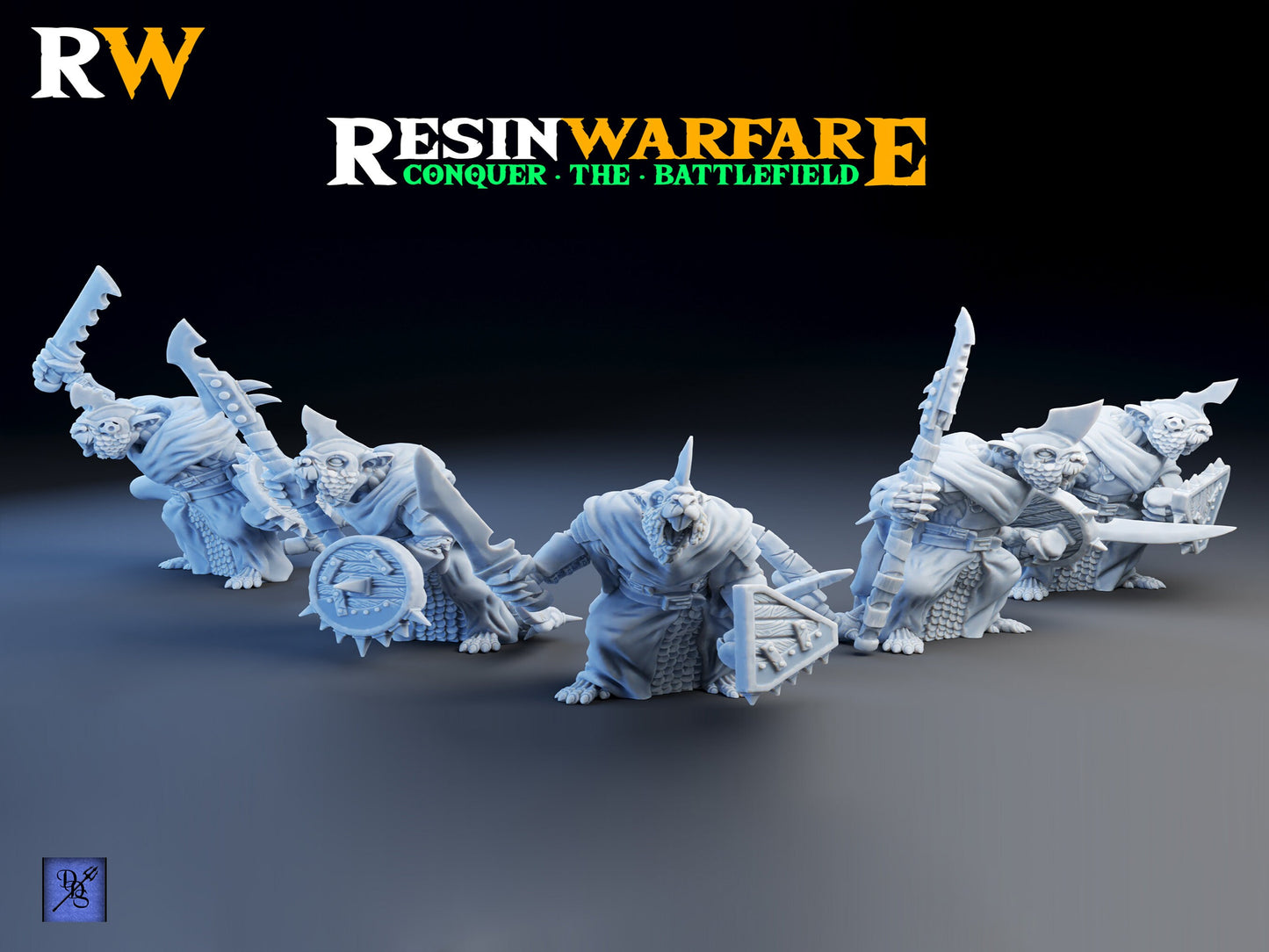 Blackguard by ResinWarfare | Tabletop RPG Miniature Figures