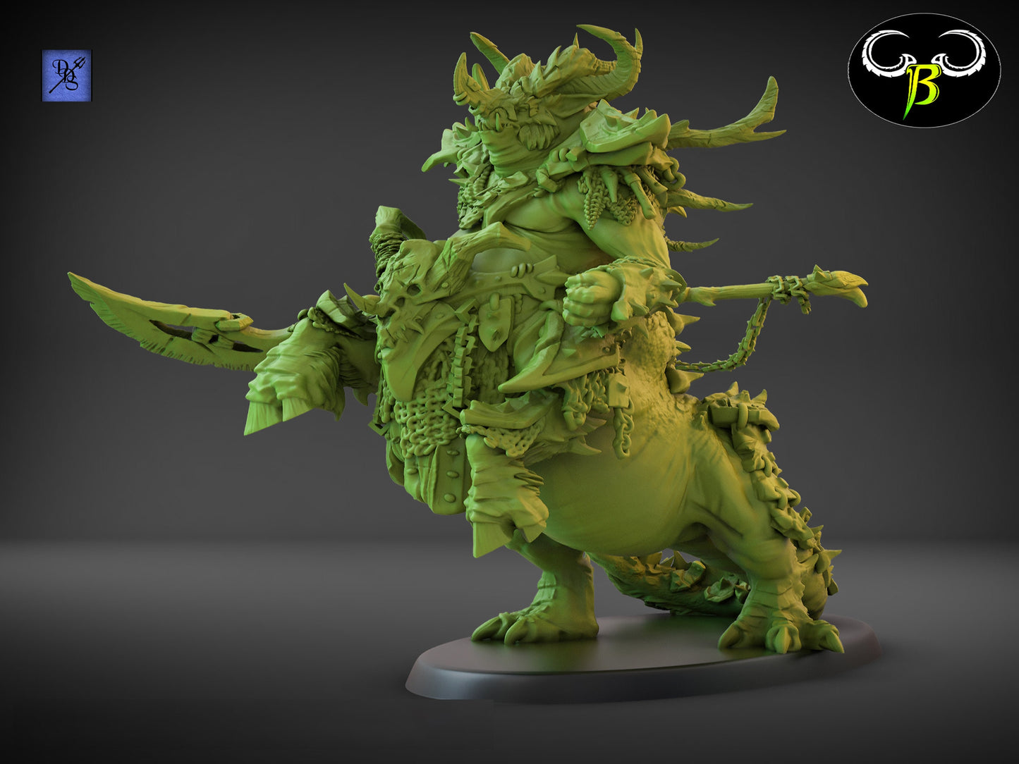 Ancient Centigon by Clay Beast Creations | Tabletop RPG Miniature Figures