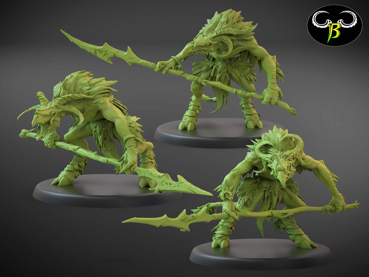 Avian Chosen by Clay Beast Creations | Tabletop RPG Miniature Figures