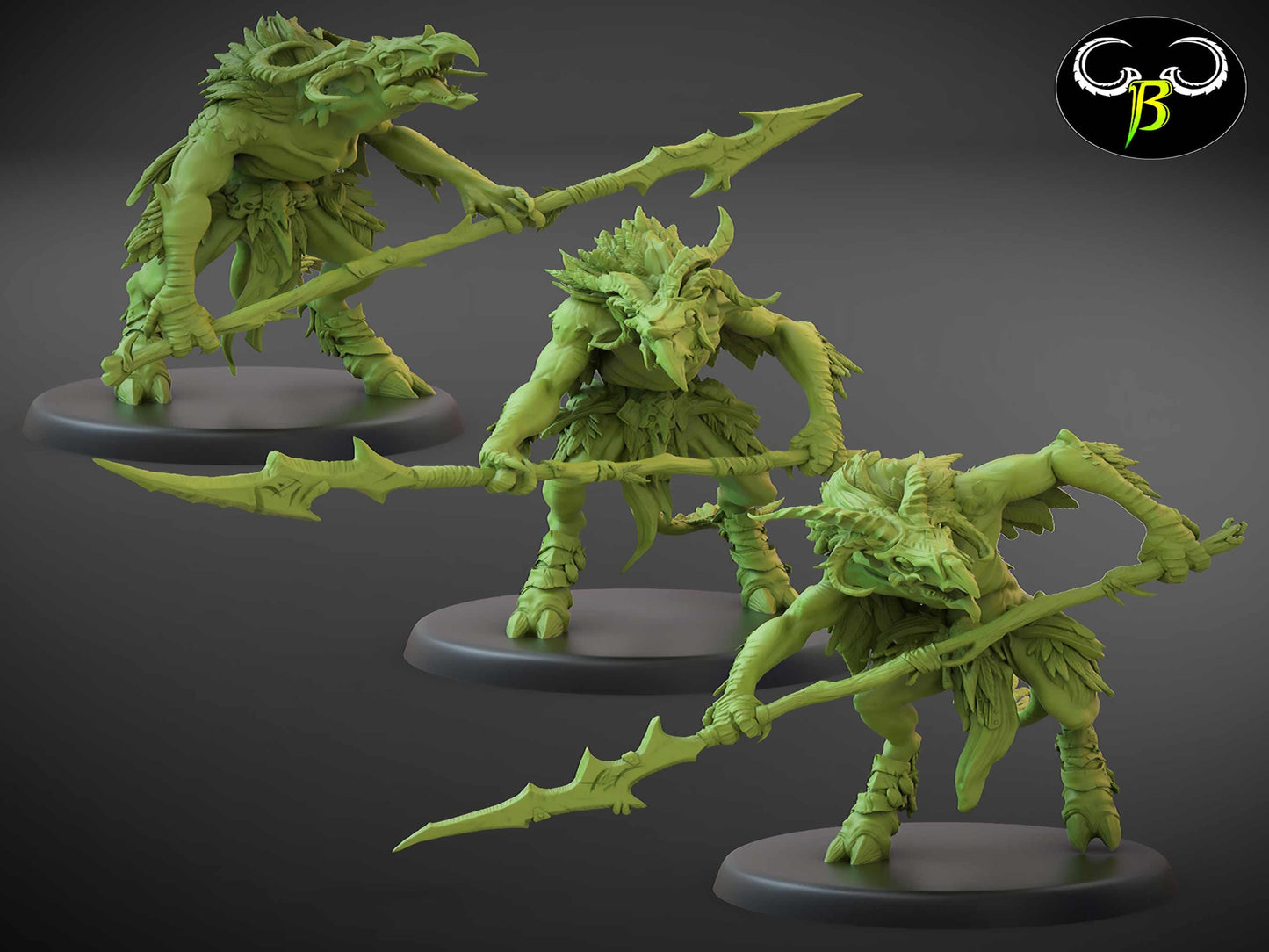 Avian Chosen by Clay Beast Creations | Tabletop RPG Miniature Figures