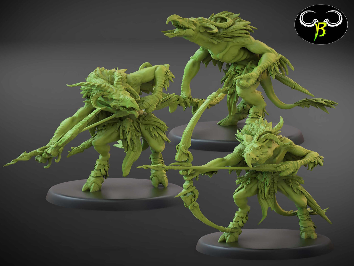 Avian Chosen by Clay Beast Creations | Tabletop RPG Miniature Figures