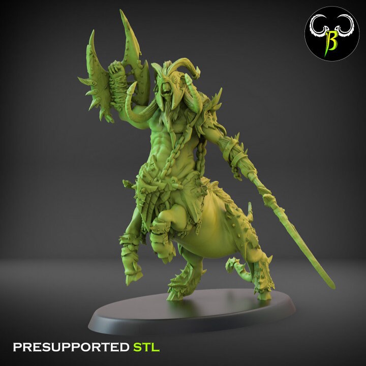 Huntlord by Clay Beast Creations | Tabletop RPG Miniature Figures