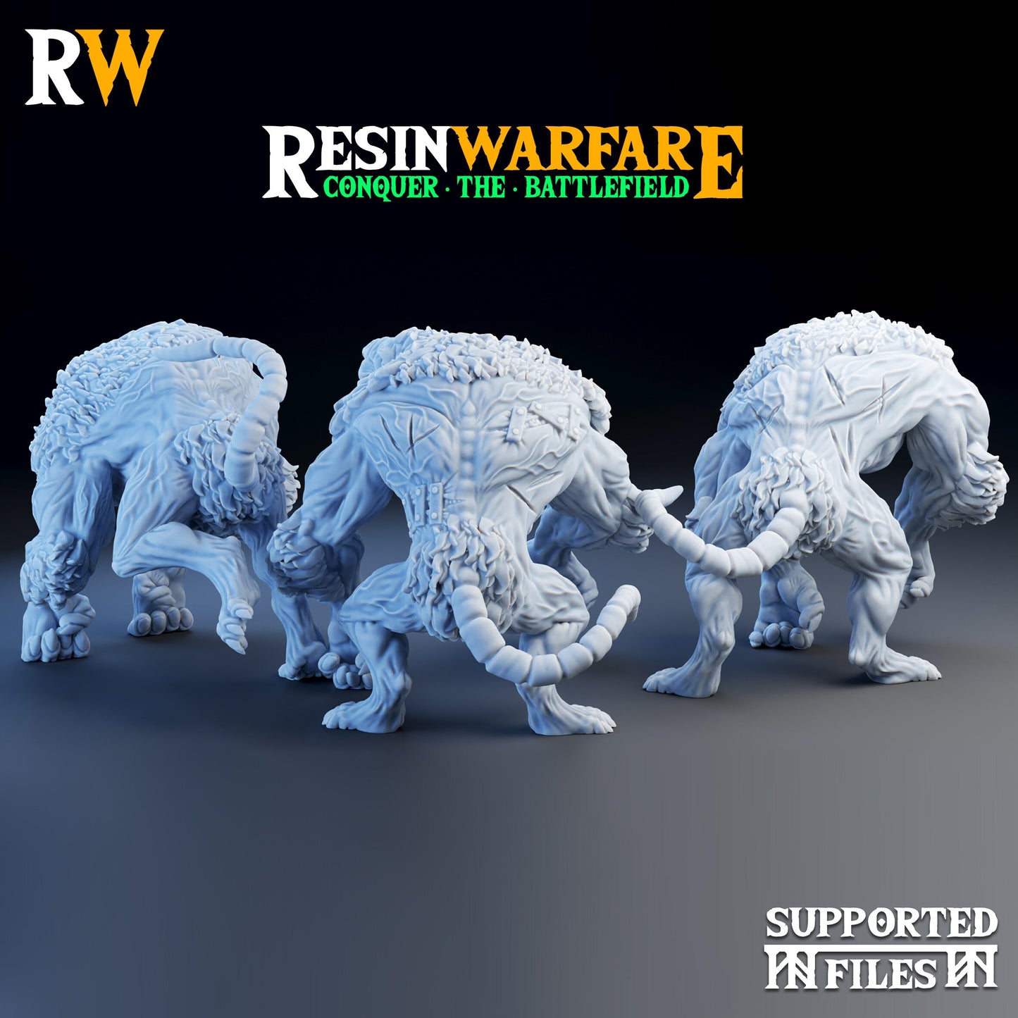Rat Brutes by ResinWarfare | Tabletop RPG Miniature Figures