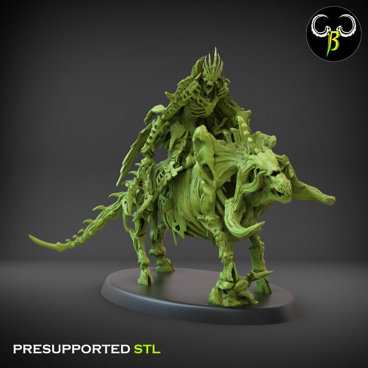 MarrowKing by Clay Beast Creations | Tabletop RPG Miniature Figures