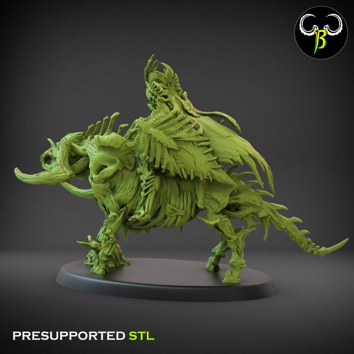 MarrowKing by Clay Beast Creations | Tabletop RPG Miniature Figures