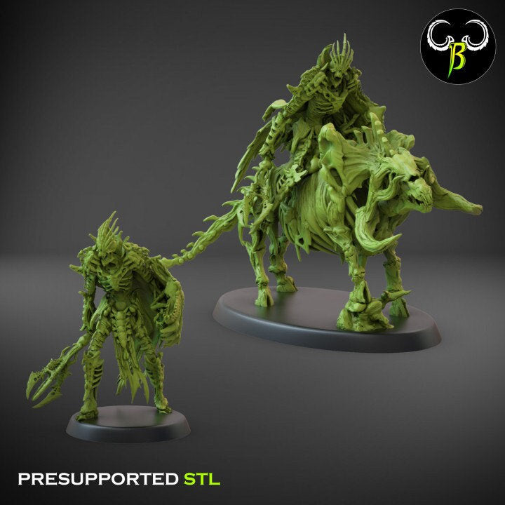 MarrowKing by Clay Beast Creations | Tabletop RPG Miniature Figures