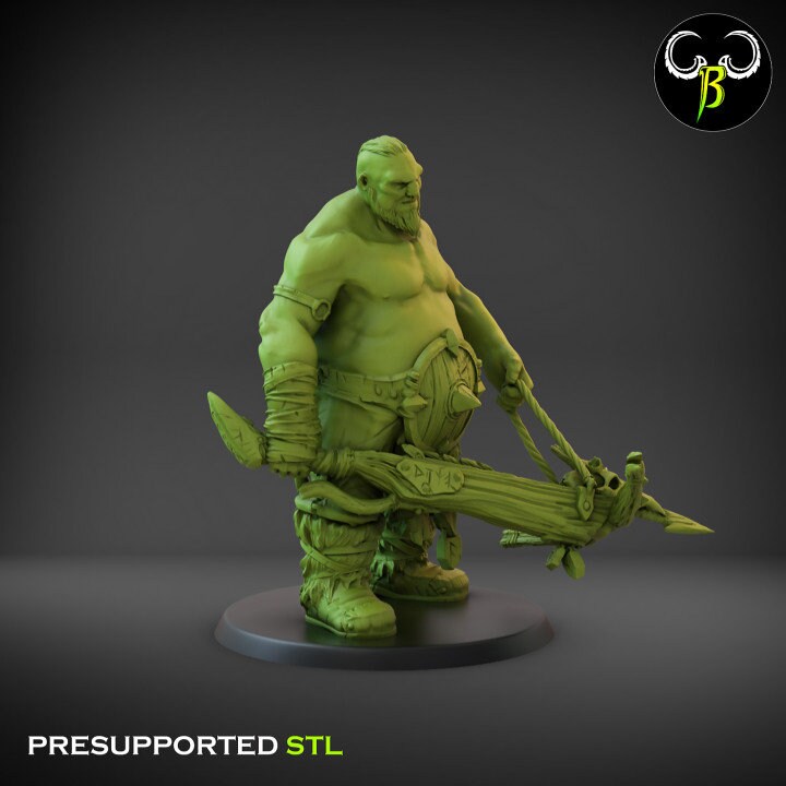 Hunger Sons Crossbow Squad by Clay Beast Creations | Tabletop RPG Miniature Figures