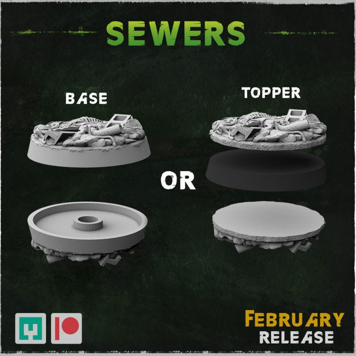 Moon (Alien Planet) | Miniature Bases | Zabavka Workshop | Tabletop RPG Miniature Figures