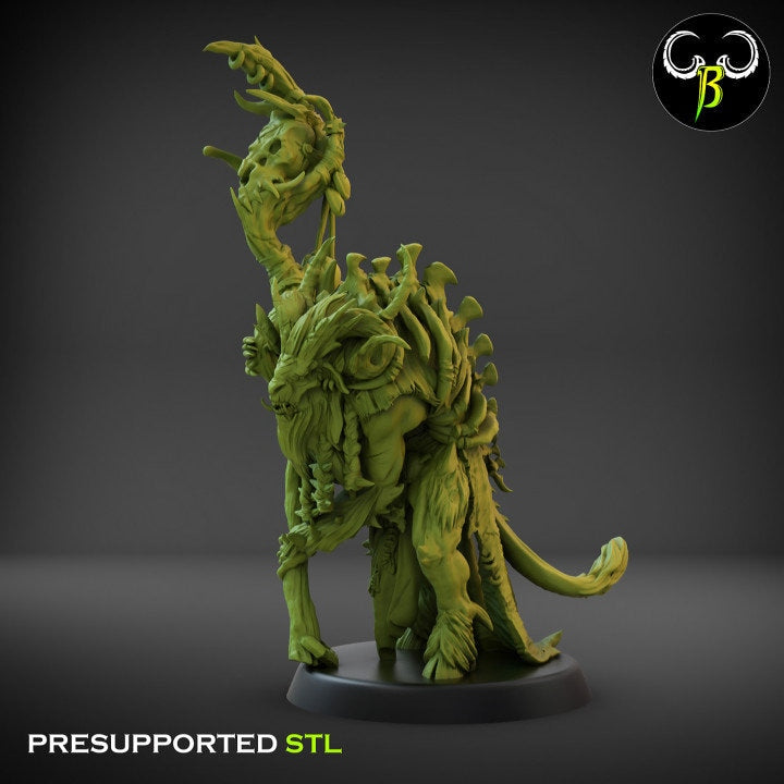 Bestial Prophet by Clay Beast Creations | Tabletop RPG Miniature Figures