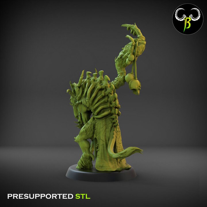 Bestial Prophet by Clay Beast Creations | Tabletop RPG Miniature Figures