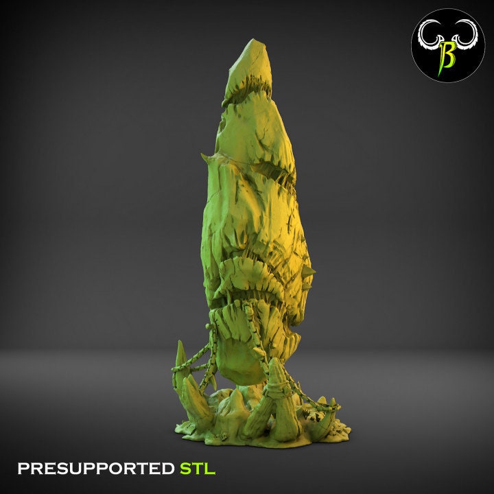 Dark Monolith by Clay Beast Creations | Tabletop RPG Miniature Figures