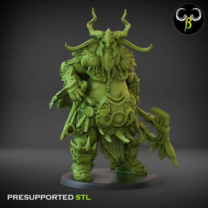 Jarlord by Clay Beast Creations | Tabletop RPG Miniature Figures