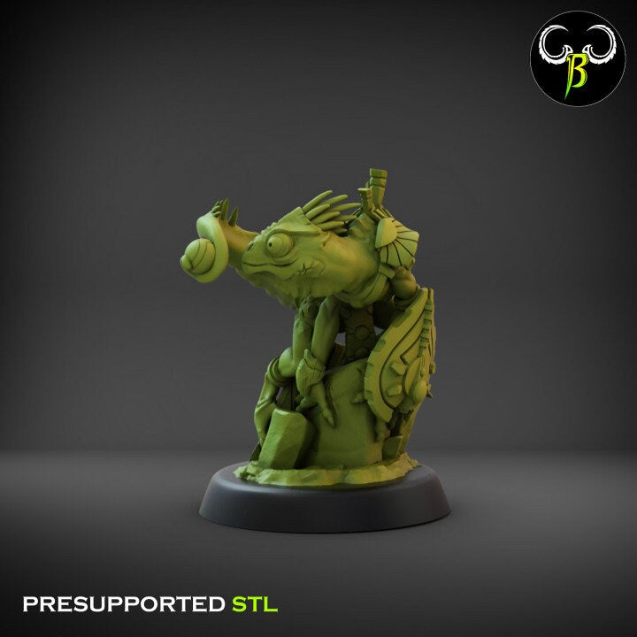 Nova Hunters Shield Squad by Clay Beast Creations | Tabletop RPG Miniature Figures