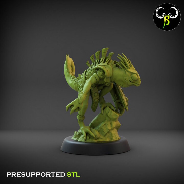 Nova Hunters Shield Squad by Clay Beast Creations | Tabletop RPG Miniature Figures
