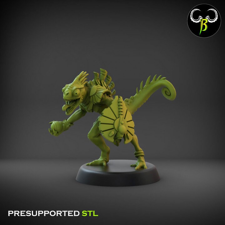 Nova Hunters Shield Squad by Clay Beast Creations | Tabletop RPG Miniature Figures