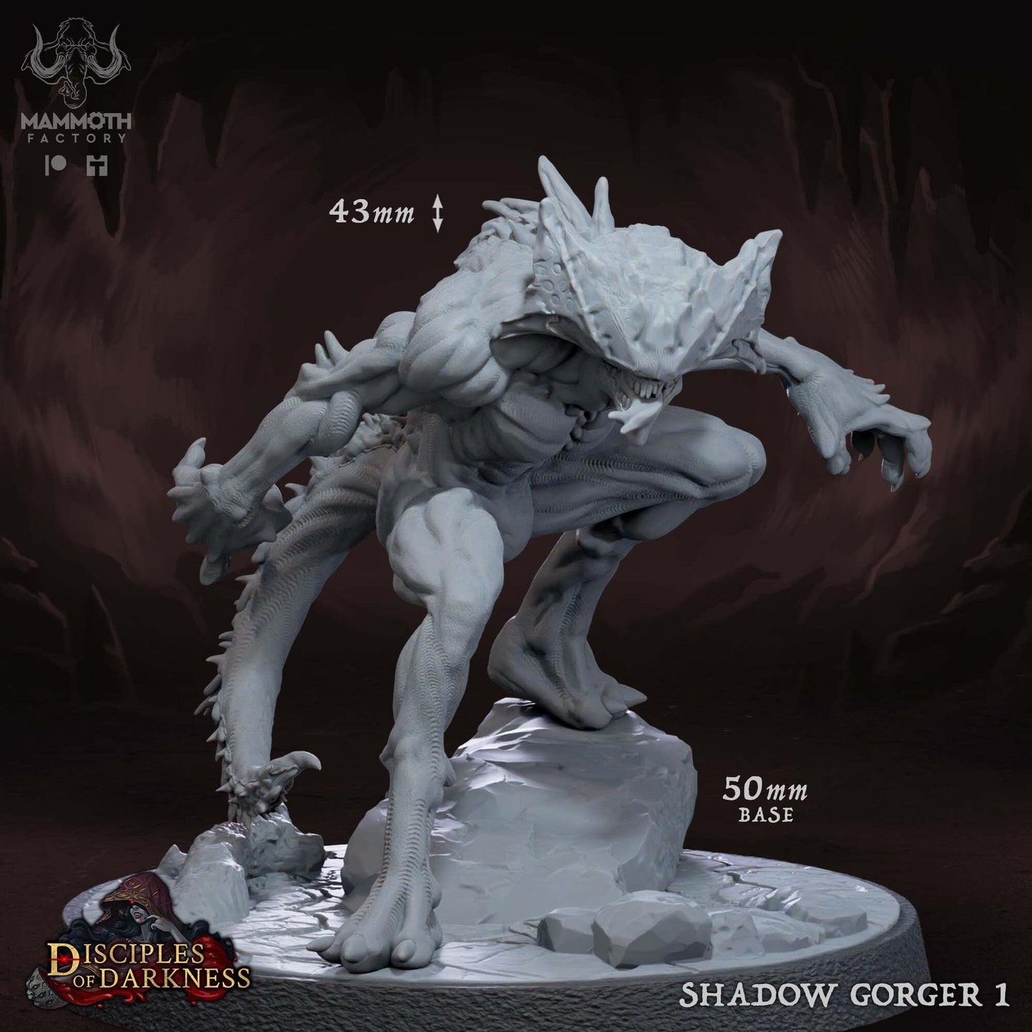 Shadow Gorger by Mammoth Factory | Tabletop RPG Miniature Figures
