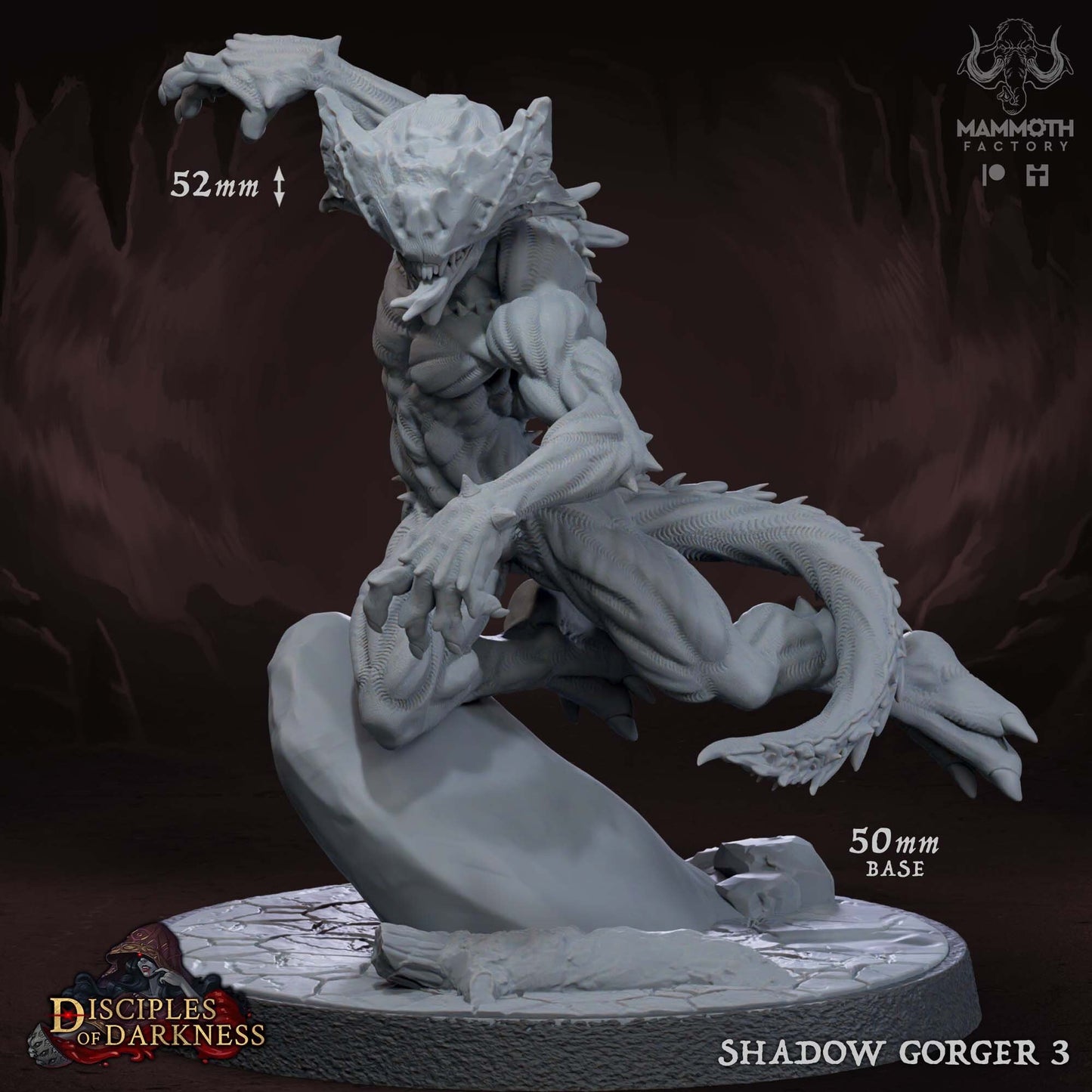 Shadow Gorger by Mammoth Factory | Tabletop RPG Miniature Figures