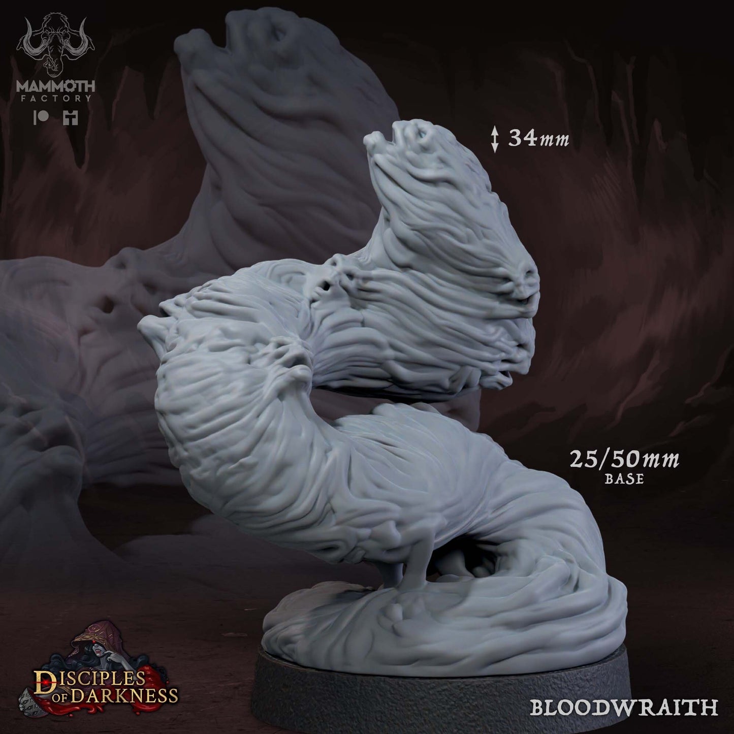 Bloodwraith by Mammoth Factory | Tabletop RPG Miniature Figures