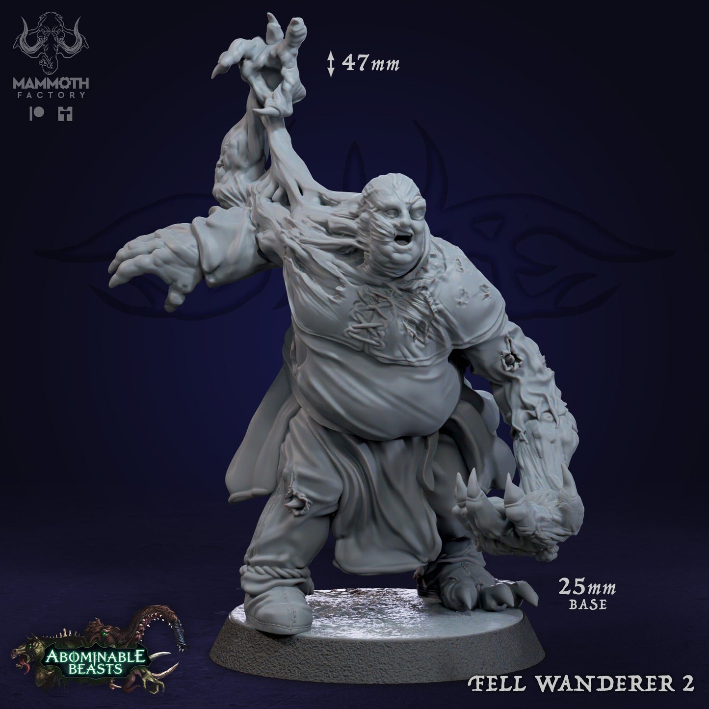 Fell Wanderer by Mammoth Factory | Tabletop RPG Miniature Figures