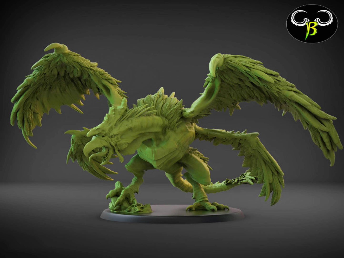 ChaosCatrice by Clay Beast Creations | Tabletop RPG Miniature Figures