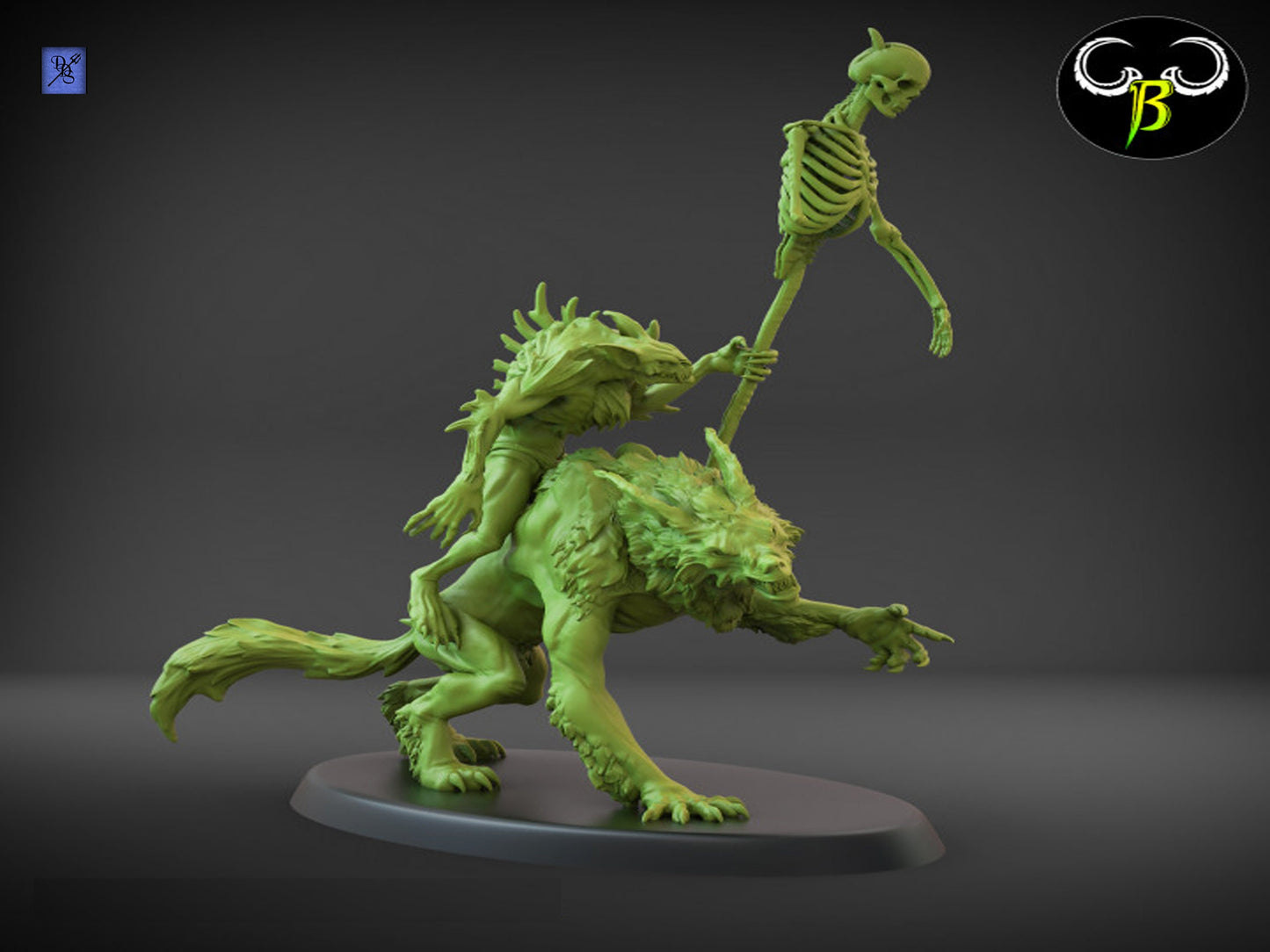 Grim Knights by Clay Beast Creations | Tabletop RPG Miniature Figures