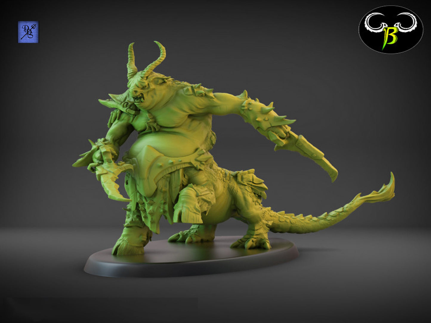 Centigon by Clay Beast Creations | Tabletop RPG Miniature Figures