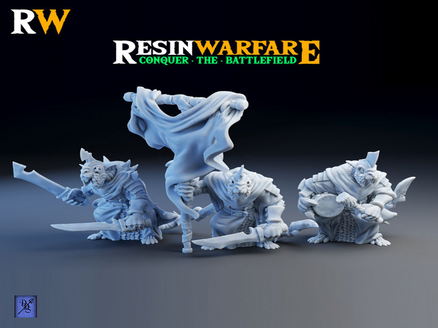 Blackguard by ResinWarfare | Tabletop RPG Miniature Figures