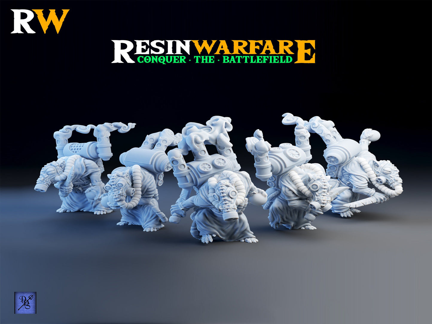 Battle Alchemist by ResinWarfare | Tabletop RPG Miniature Figures