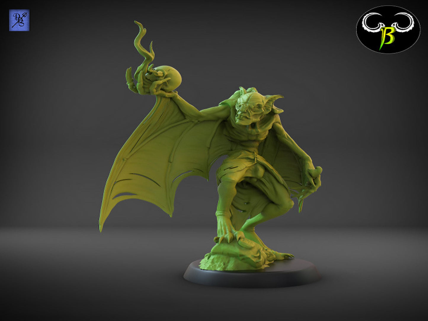 Blood Lord by Clay Beast Creations | Tabletop RPG Miniature Figures