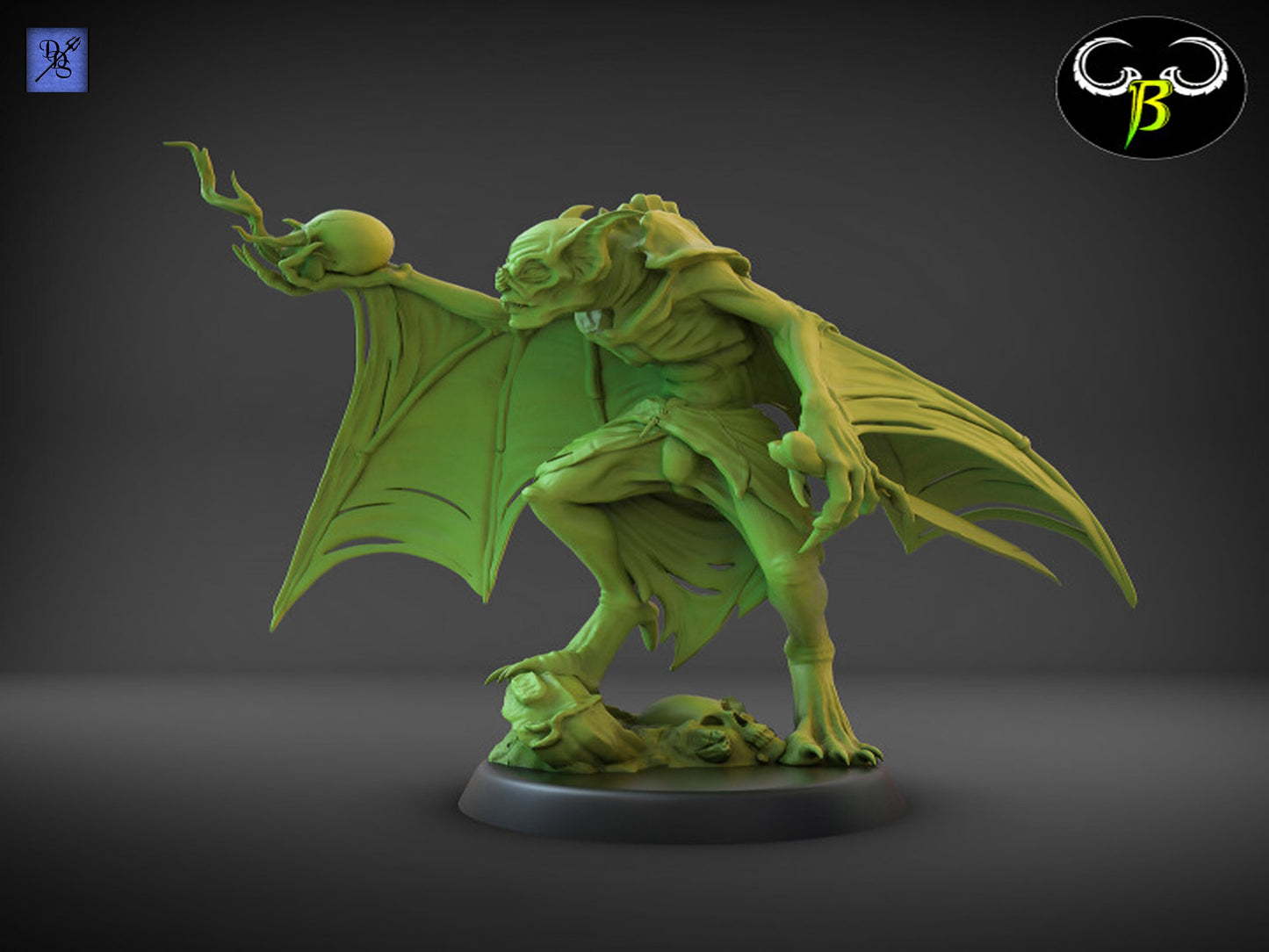 Blood Lord by Clay Beast Creations | Tabletop RPG Miniature Figures