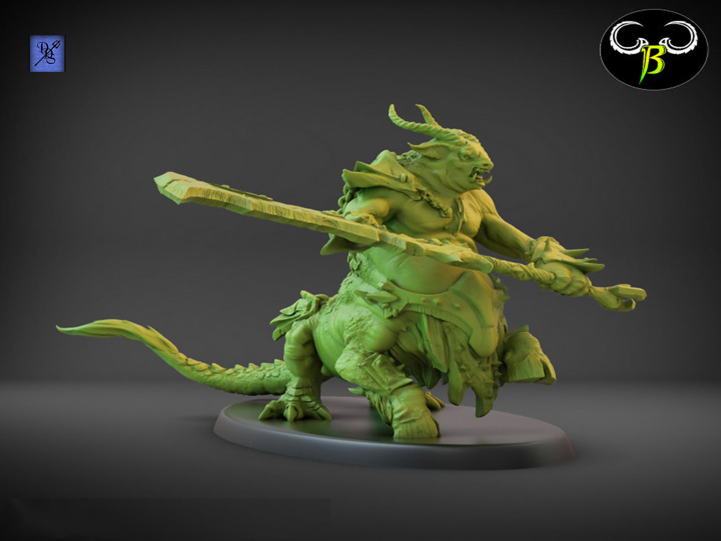 Centigon by Clay Beast Creations | Tabletop RPG Miniature Figures
