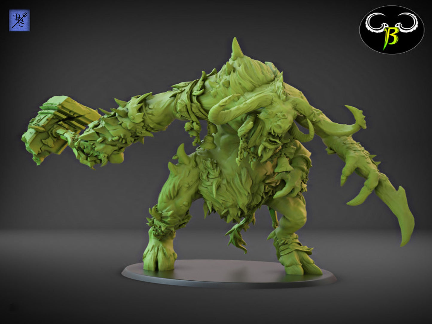 Herd Behemoth by Clay Beast Creations | Tabletop RPG Miniature Figures
