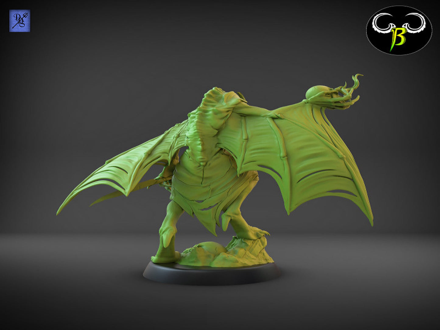 Blood Lord by Clay Beast Creations | Tabletop RPG Miniature Figures