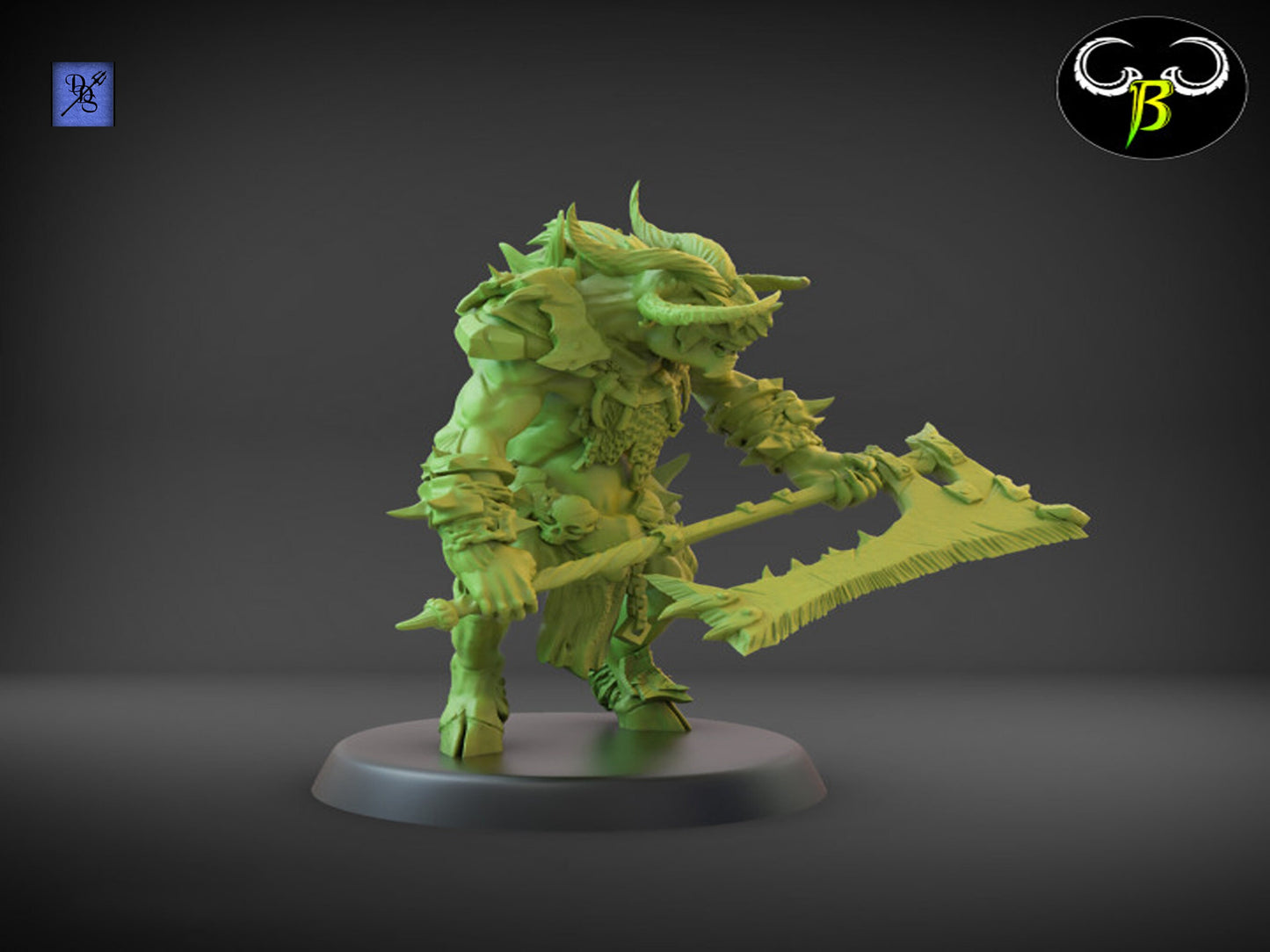 Savage Raiders by Clay Beast Creations | Tabletop RPG Miniature Figures