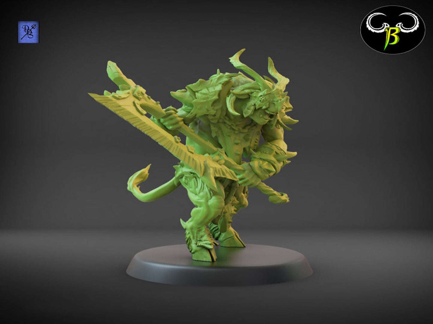 Savage Raiders by Clay Beast Creations | Tabletop RPG Miniature Figures
