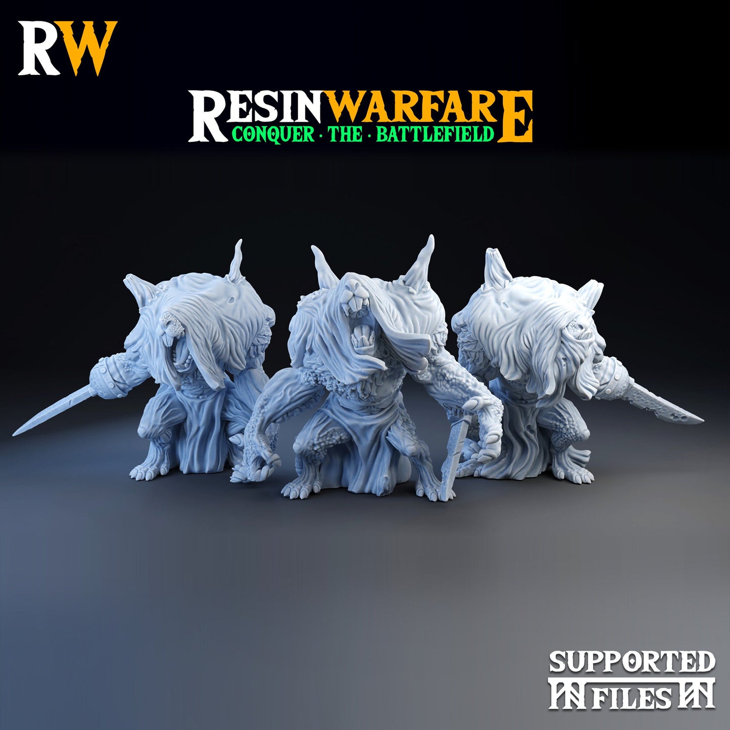 Pest Brutes by ResinWarfare | Tabletop RPG Miniature Figures