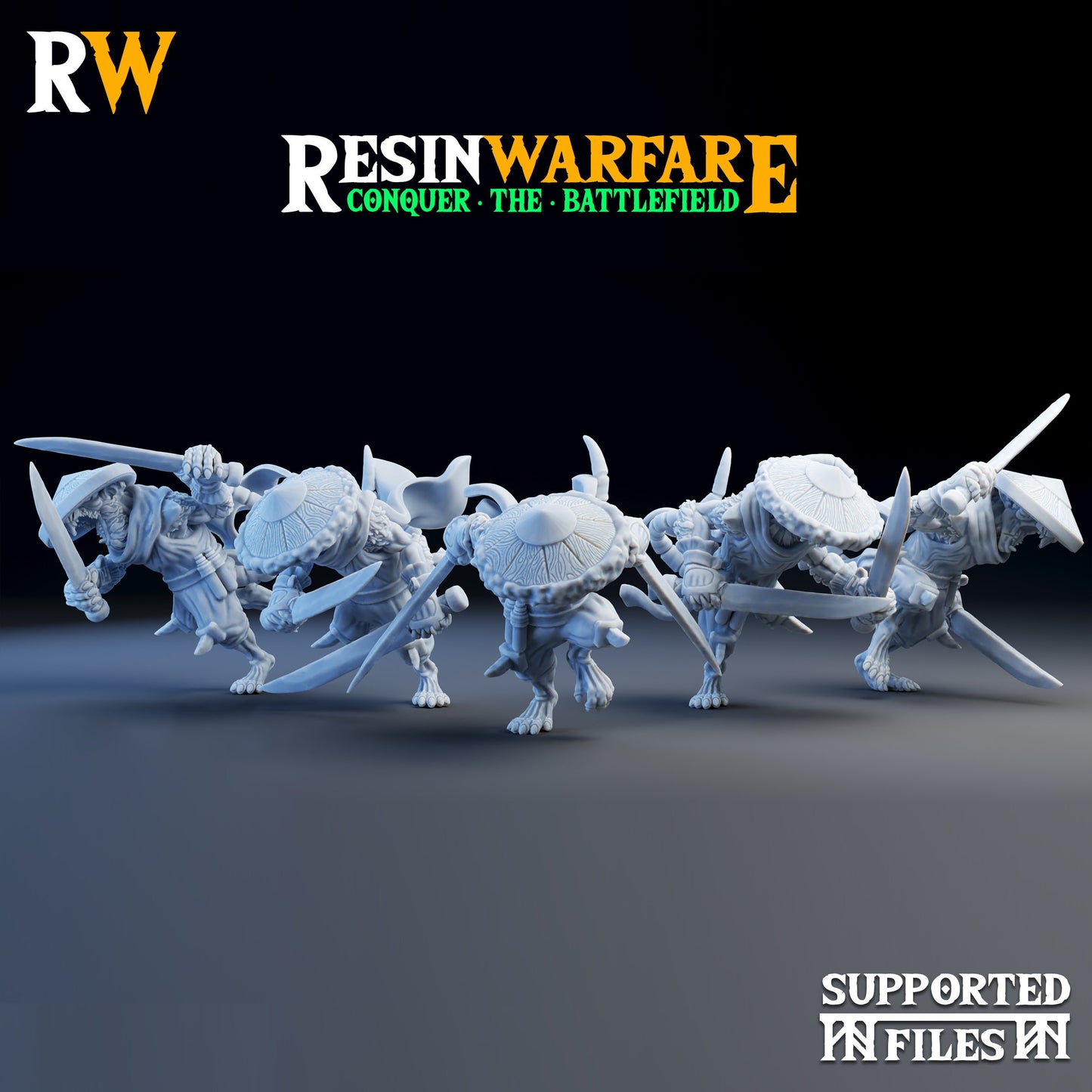 Immortals by ResinWarfare | Tabletop RPG Miniature Figures