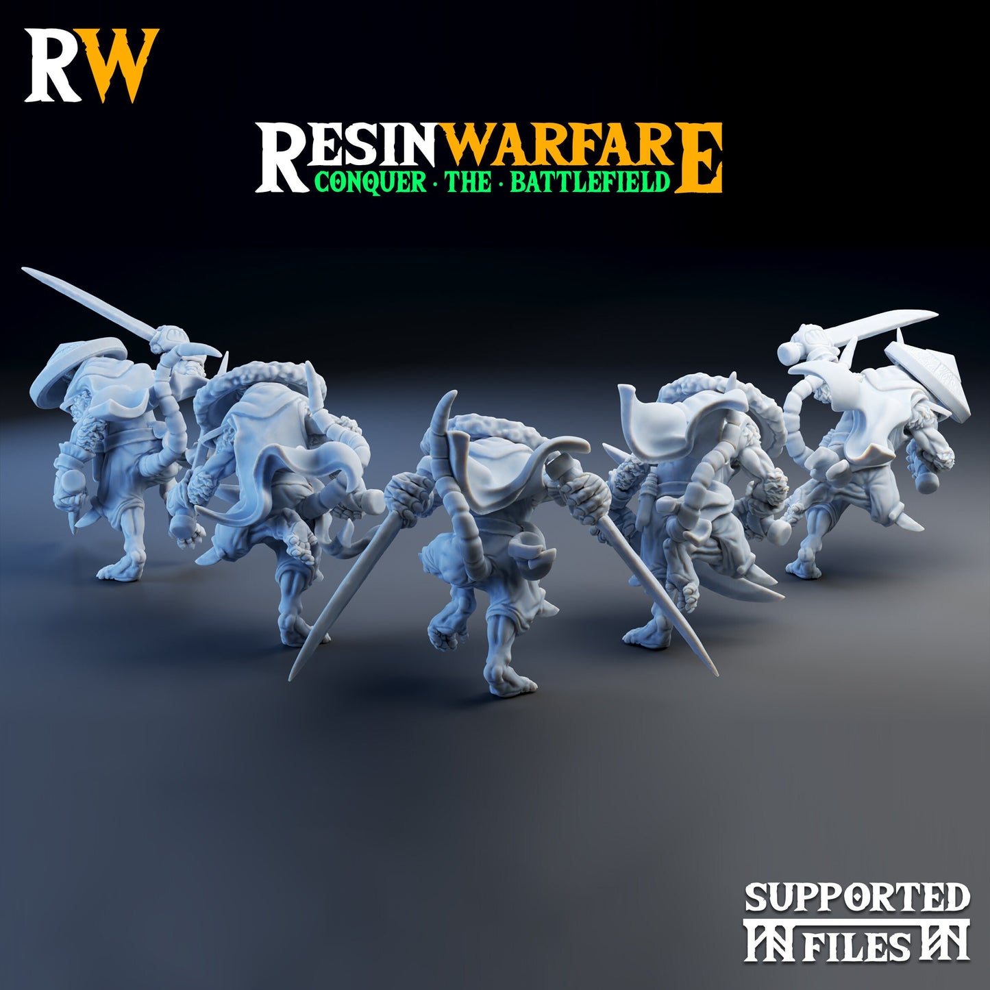 Immortals by ResinWarfare | Tabletop RPG Miniature Figures