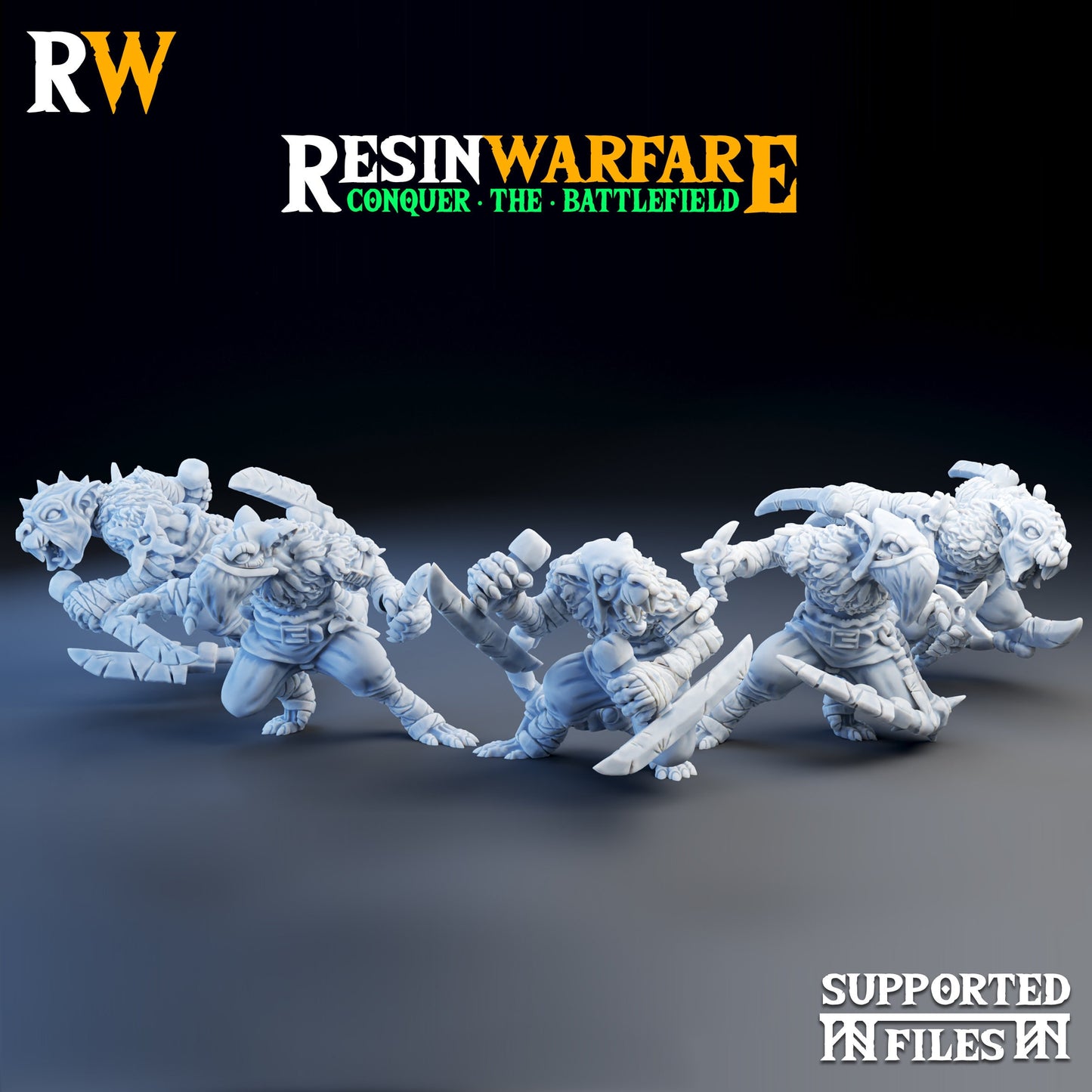 Swift Blades by ResinWarfare | Tabletop RPG Miniature Figures