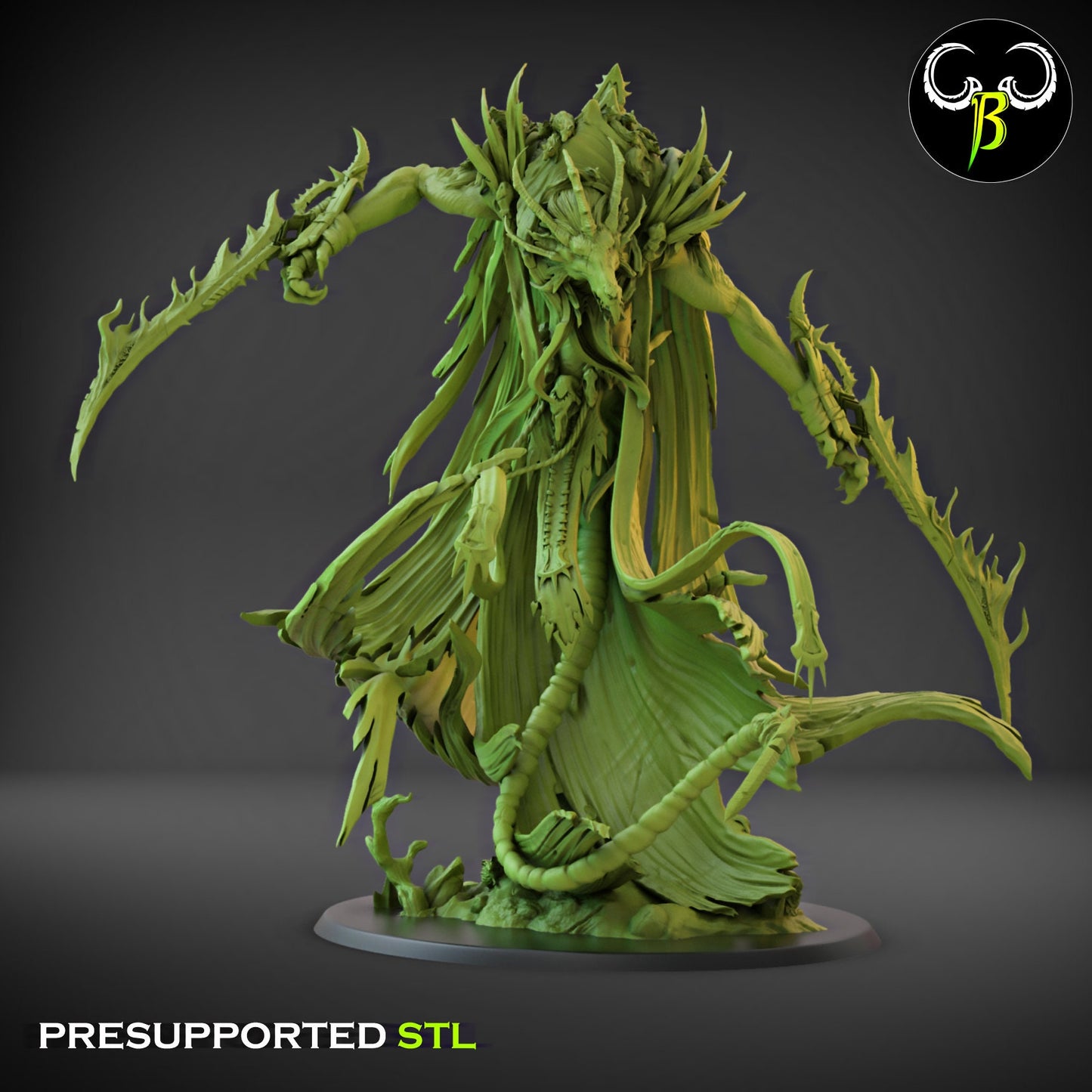 Shadow King by Clay Beast Creations | Tabletop RPG Miniature Figures