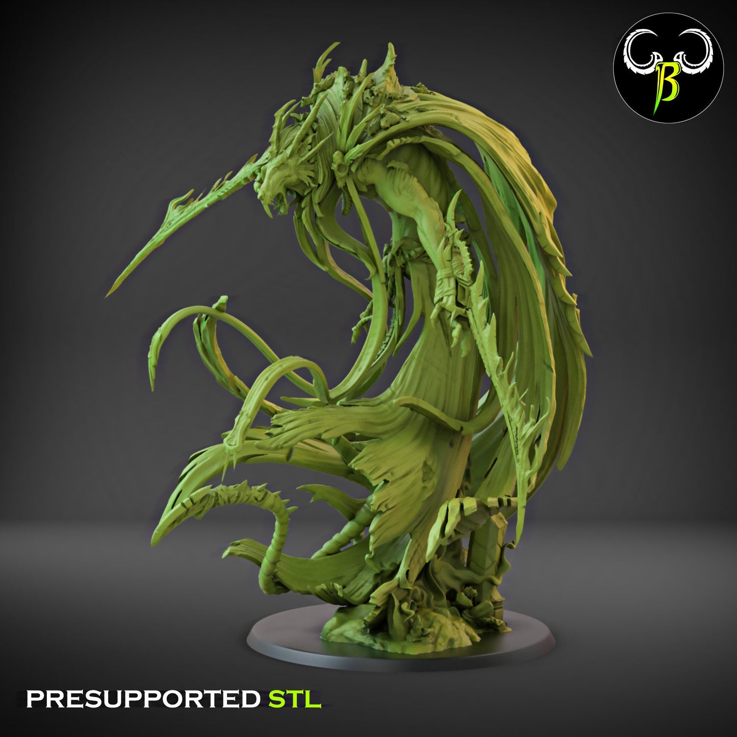 Shadow King by Clay Beast Creations | Tabletop RPG Miniature Figures