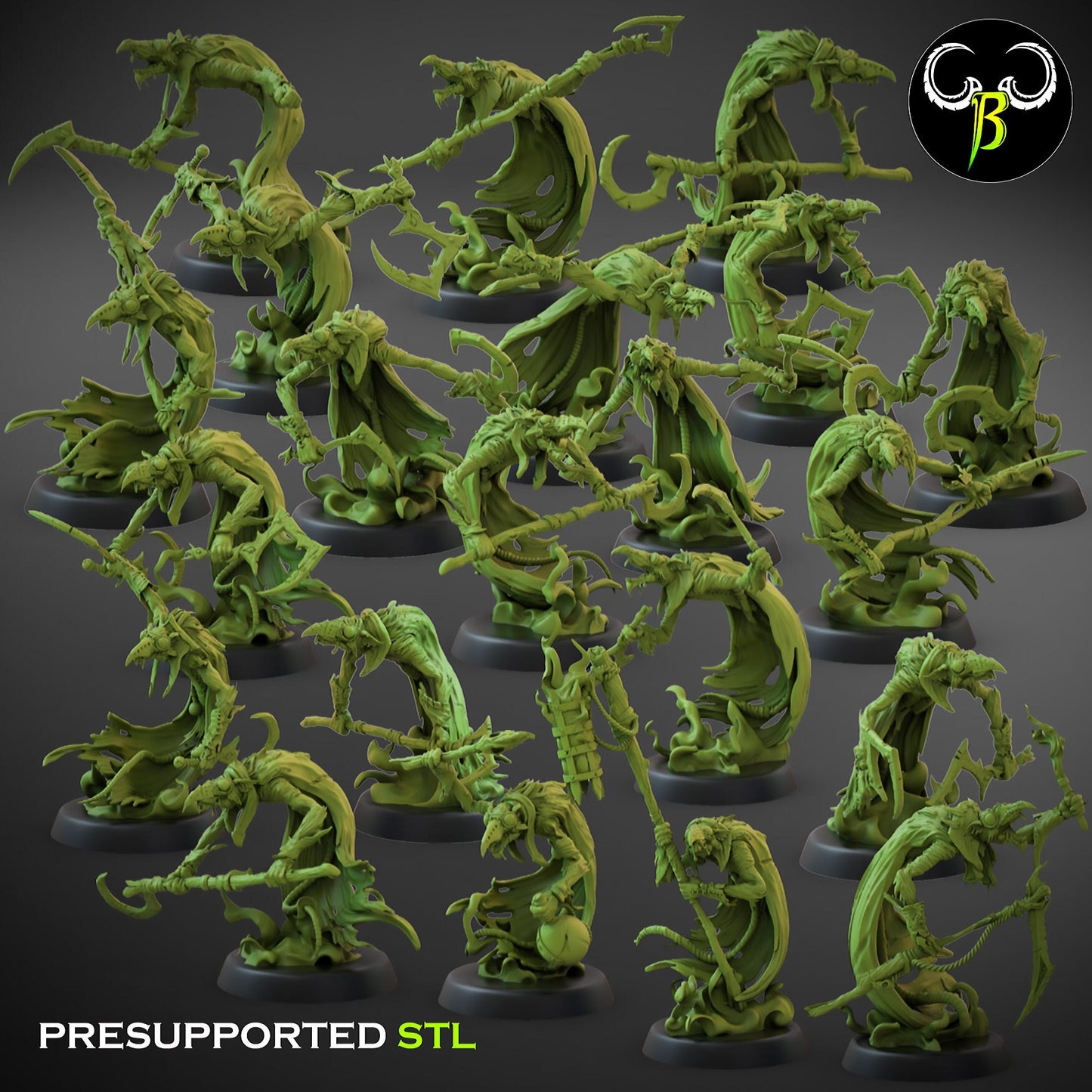 Mist Rats by Clay Beast Creations | Tabletop RPG Miniature Figures