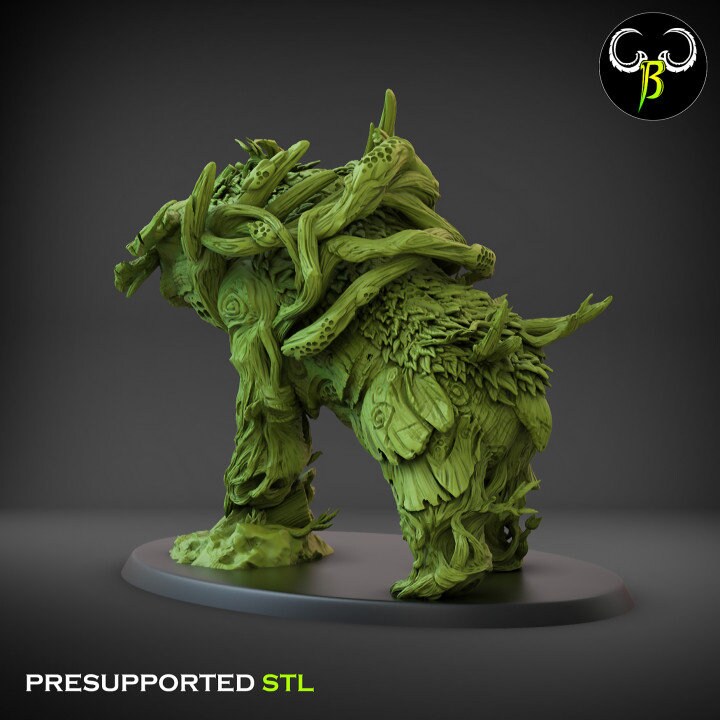 Ancient Grove Guardian by Clay Beast Creations | Tabletop RPG Miniature Figures