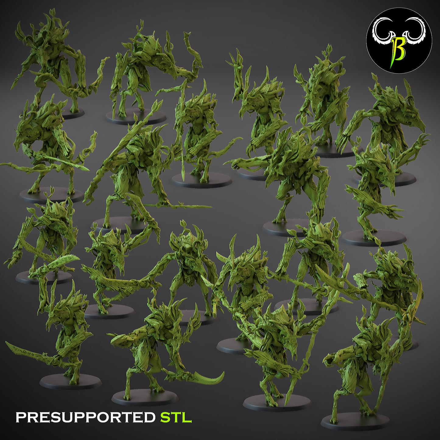 Season Sentinels by Clay Beast Creations | Tabletop RPG Miniature Figures