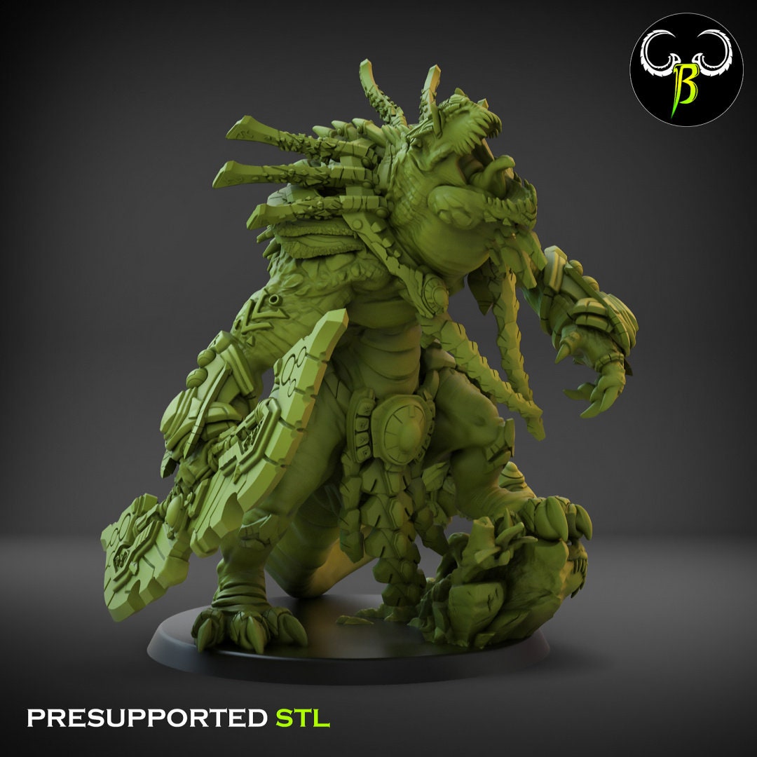 Ancient Sun Lord by Clay Beast Creations | Tabletop RPG Miniature Figures