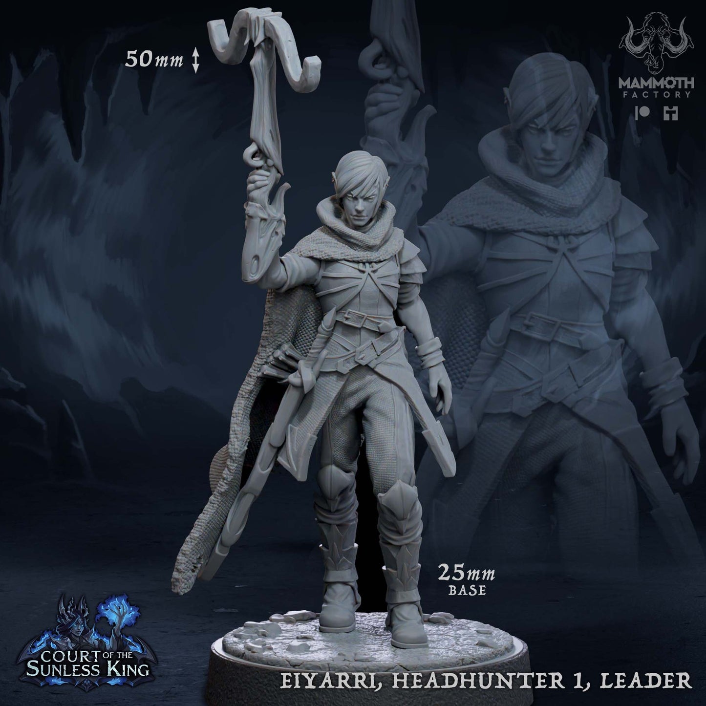 Dralfar Headhunters by Mammoth Factory | Tabletop RPG Miniature Figures