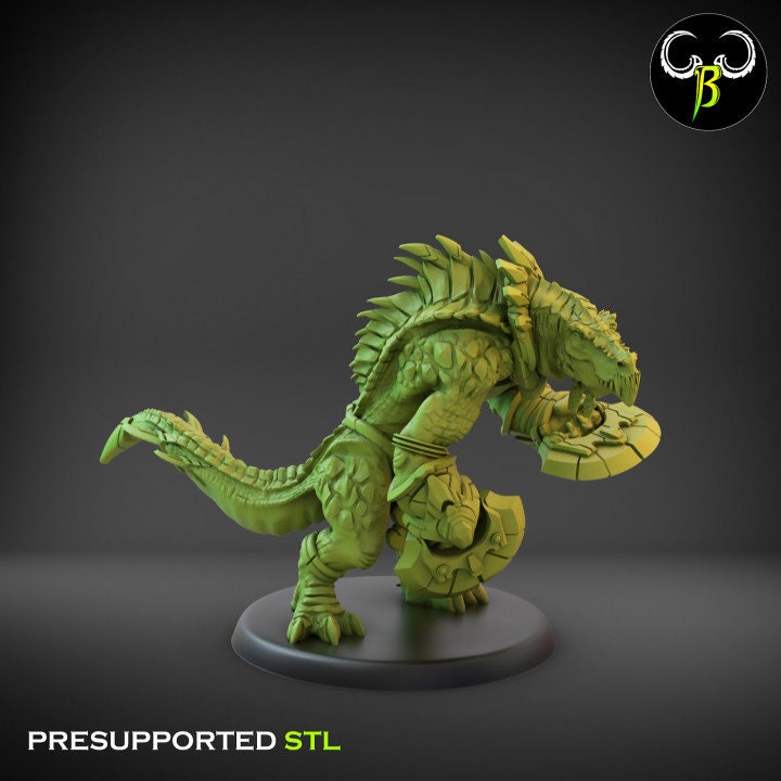 Sun Brawlers by Clay Beast Creations | Tabletop RPG Miniature Figures