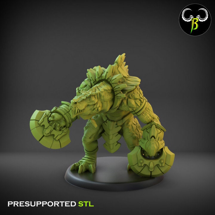Sun Brawlers by Clay Beast Creations | Tabletop RPG Miniature Figures