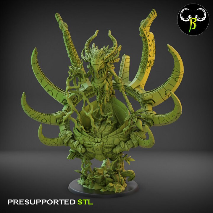 Prophet of the Nexus by Clay Beast Creations | Tabletop RPG Miniature Figures